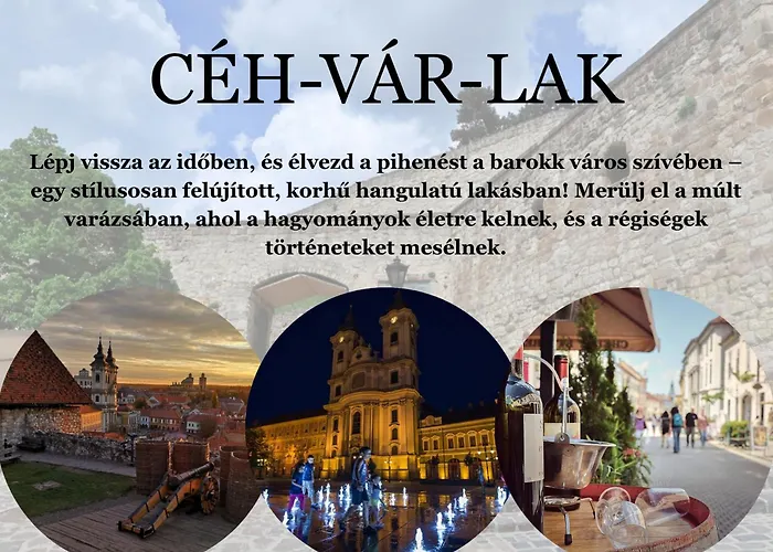 Céh-vár-lak Apartamento Eger